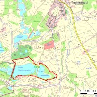 Karte: Hirschberg- und Heidweiher in der Gabellohe Karte: Hirschberg- und Heidweiher in der Gabellohe