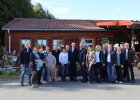 Gruppenbild erste Station Leinerbauer