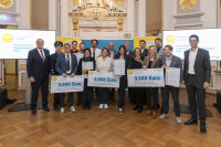 Gruppenbild Preisträger Bürgerenergiepreis 2024