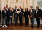 Gruppenbild Teilnehmer Arbeitsmarktgespräch
