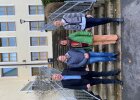 Georg Dietl, stellvertretender Sachgebietsleiter 61 „Bildung in der Land- und Hauswirtschaft“ an der Regierung der Oberpfalz, mit der Vorsitzenden Cornelia Heimerl und der stellvertretenden Vorsitzenden Ulrike Oka und Christiane Höfler vom SG 61 „Bildung in der Land- und Hauswirtschaft“ an der Regierung der Oberpfalz (v.l.) 

