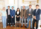 Die Organisatoren und Referenten des 7. Wasserforums (v.l.): Claudia Muhr, Hans-Dietrich Uhl, Johannes Müller, Jingbo Hasubek, Felix Schäffer, Michael Belau und Raimund Schoberer
