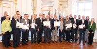 Gruppenbild Verleihung Kommunale Verdienstmedaille