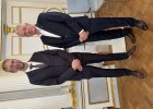 Wechsel in der Behördenleitung: Der neue Leiter des Staatlichen Bauamts Regensburg, Thomas Sendtner (li.) mit seinem Amtsvorgänger Karl Stock