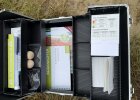 Für den Wasserpakt wurde der Bodenkoffer vom Gewässerschutzberater des AELF Cham, Markus Achatz, vorgestellt 